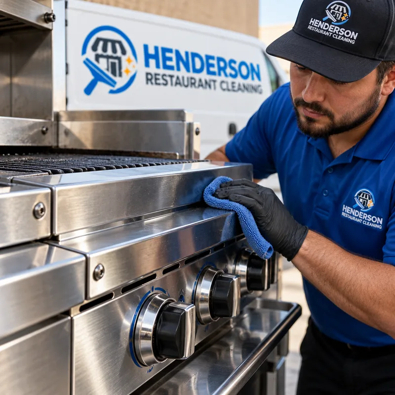 Clean grill control knobs, drip edge, stainless seams, corners and fasteners after detailed cleaning